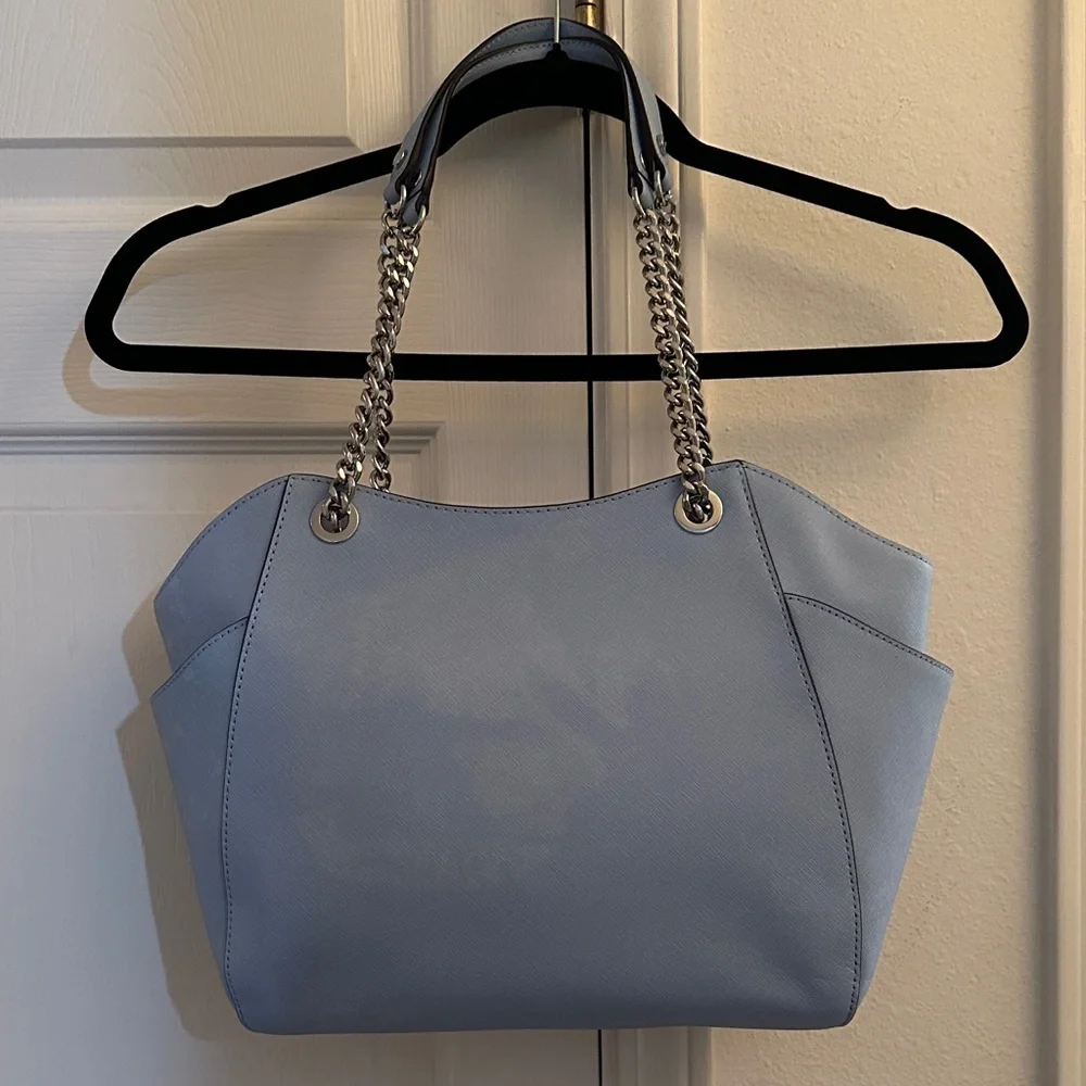 Michael Kors Sky Blue Shoulder Bag - Picture 3 of 13